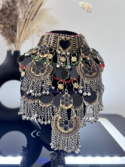 Black Kuchi Necklace SET